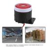 Pilipane 110 dB Wired Mini Alarm Siren Horn, 12 V, Red and Black view 3