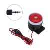 Pilipane 110 dB Wired Mini Alarm Siren Horn, 12 V, Red and Black view 4