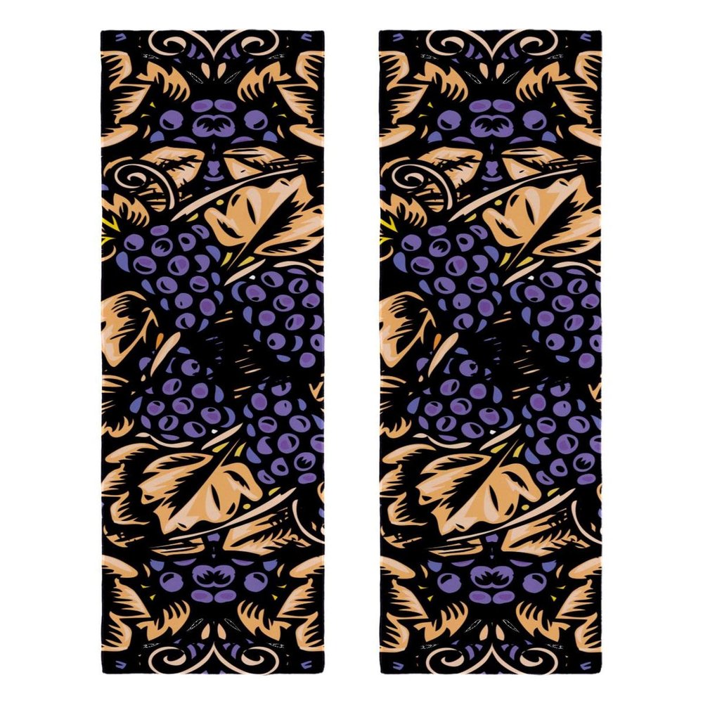Microfiber Towels, 2-Pack, Quick-Dry Cooling Sports Towels, Grape Purple