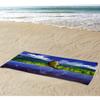 Chickwin 3D Seabass Pattern Microfiber Beach Towel, Large Lightweight Rectangular Bath Towel, Quick-Drying, for Bath, Pool, Travel, Vacation, Beach, Gift (Small Lake, 80 x 180 cm) view 3