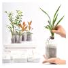 FHYTGBS Nonwoven Fabric Nursery Plant Grow Bags - Small Seedling Planter Bags, Garden Ventilation Bags (12 x 15 cm, 100 pcs) view 3