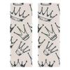 Sweat Towel for Men and Women, 2-Pack, Microfiber Travel Towel, Quick-Drying, Super Absorbent, Cooling Towel, Crown and Princess, Beige view 1
