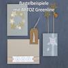 ARTOZ Greenline Set of 75 Square Folded Cards and Envelopes - Tortilla view 2