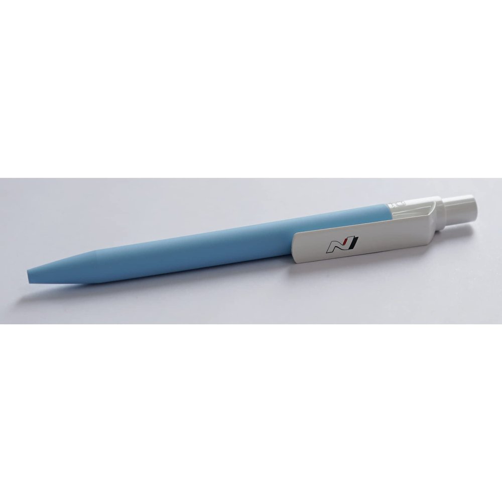Hyundai HMD00431 N-Logo Soft-Touch Pen, Light Blue