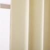 MISSMAO Set of 2 Blackout Curtains, Soft Touch, Solid Color, with Hooks, 53 x 39 in view 4