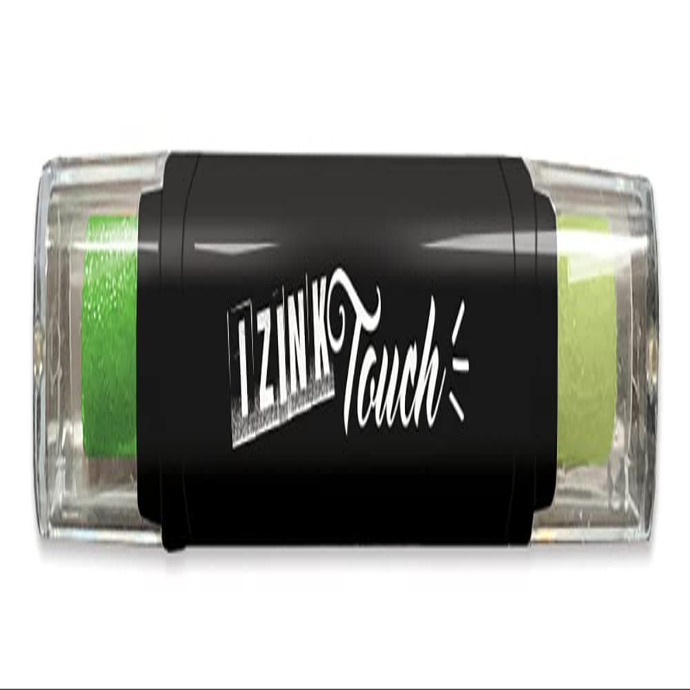 Aladine Izink Touch 8 cm Ink Pad, Opaque Pigments, Fast-Drying, Green