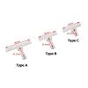 RC Model Boat Dynamic Radar, 60/80 mm, Photosensitive Resin, 1.5–1.8 V Motor view 3