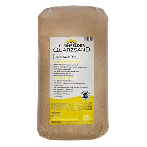 Play Sand, Sandbox Sand, Fire-Dried Quartz Sand for Sandboxes, LGA/TÜV-Tested, TOP Quality, Made in Bavaria, Premium Customers: FC Bayern, FC Augsburg and More (400 kg)