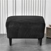 Highdi Ottoman Slipcovers, Black, 2-Pack view 2