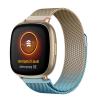 Metal Mesh Band Compatible with Fitbit Versa 3, Sense, Versa 2, Versa and Versa Lite view 1