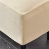 Highdi Ottoman Slipcovers for Rectangular Footstools, Beige, 2-Pack view 4