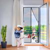 Magnetic Fly Screen Door Curtain, 210 x 245 cm, Black view 1