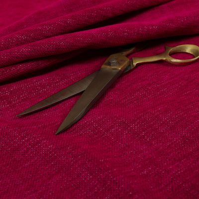 Redbrick Mill Fabrics Soft Plush Pink Chenille Fabric for Sofas, Curtains and Upholstery (10 cm x 8 cm Sample)