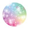 Aoihrraan 230 cm Round Love Heart Bokeh Photography Backdrop, Pink view 4