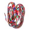 NA 1 Pair Knitted Shoelaces for Roller Skates, Boots, Hockey Skates, Flag Pattern view 4