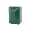 Rectangular Fence Post Caps, Green, 40 x 80 mm, 25 pcs. view 1