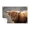 MuchoWow Outdoor Garden Poster, 120 x 80 cm, Scottish Highlander Light Portrait view 1