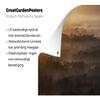 MuchoWow Outdoor Poster, Garden Wall Decor, 90 x 60 cm, Fog over Java view 4