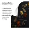 MuchoWow Outdoor Poster Wall Decor Garden Poster 60 x 40 cm Herbs - Black - Spices - Kitchen - Cooking view 4