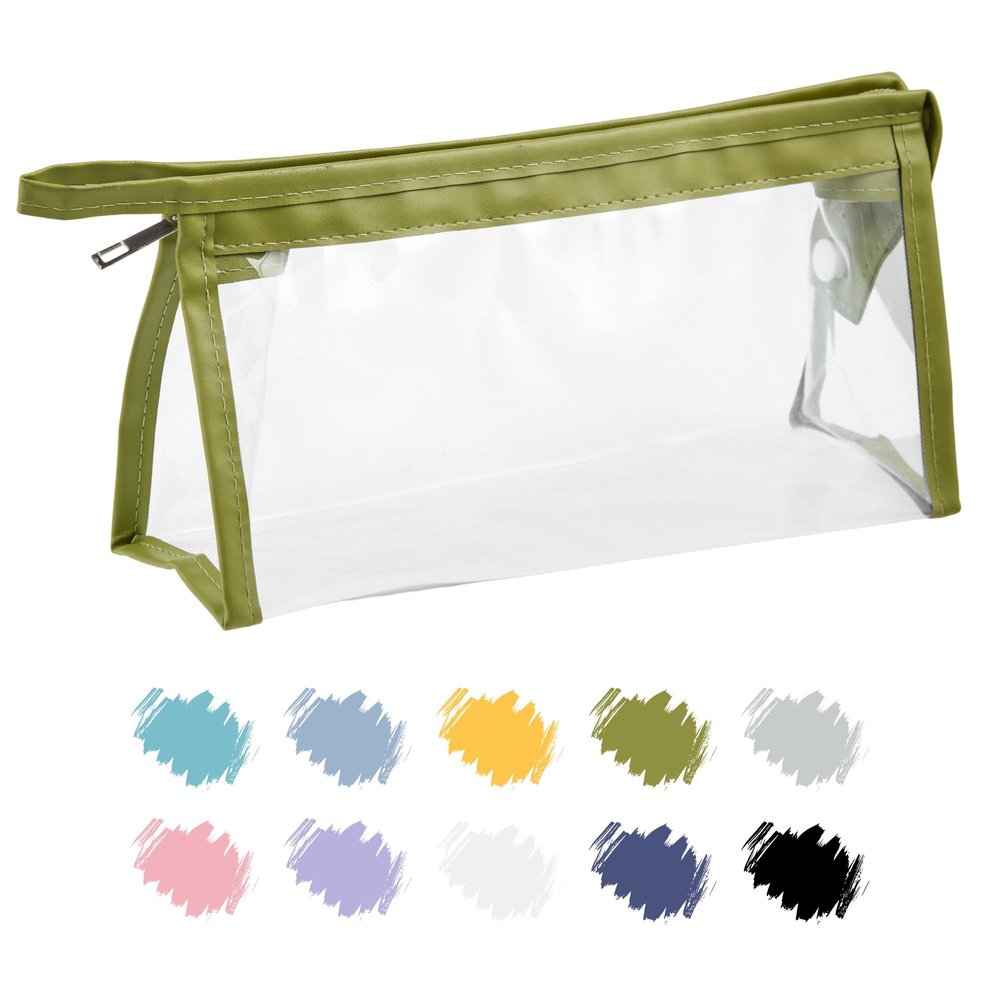 Soul Projekt Rectangular Transparent Pencil Case for Back-to-School