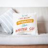 Mugffins Filled Cushion with Message for Grandma – “You’re the Best, Keep It Up!” – German – 40 x 40 cm – Original and Funny Gift view 2
