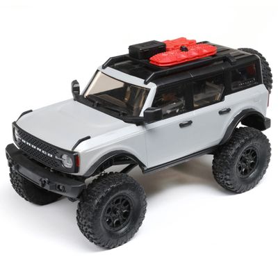 Axial SCX24 1/24 2021 Ford Bronco 4WD Brushed RTR RC Truck, Gray, AXI00006T2