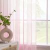 EMEMA 2-Pack Sheer Pink Gradient Voile Curtains, 215 x 140 cm view 3