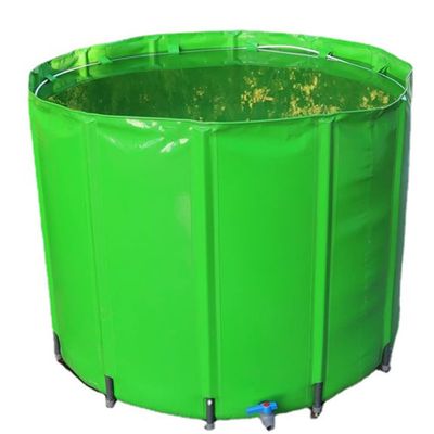 HYHMJ Collapsible Rain Barrel, Portable Rainwater Tank, Green, 750 L, 100 × 98 cm