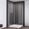 IMPTS 100 x 100 cm Square Shower Tray, White Sanitary Acrylic, Extra Flat view 3