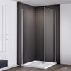 IMPTS 100 x 100 cm Square Shower Tray, White Sanitary Acrylic, Extra Flat view 4