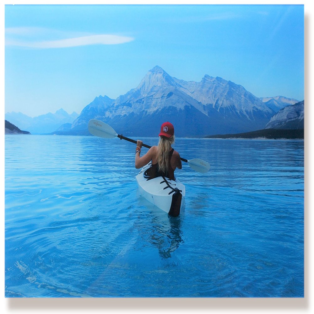 WunschPIXEL Your Photo on XXL Acrylic Glass, 50 x 120 cm, Portrait or Landscape