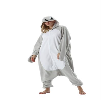 ULEEMARK Adult Seal Onesie Cosplay Pajama, Unisex, Size M (156–167 cm)