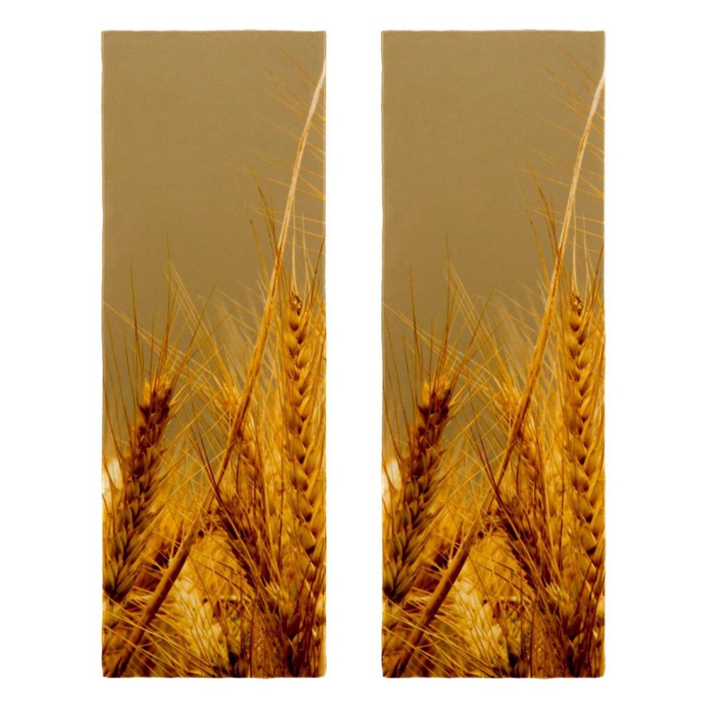 Men’s and Women’s Sweat Towel, 2-Piece Set, Microfiber Travel Towel, Quick-Drying, Super Absorbent, Cooling Towel, Golden Wheat