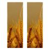 Men’s and Women’s Sweat Towel, 2-Piece Set, Microfiber Travel Towel, Quick-Drying, Super Absorbent, Cooling Towel, Golden Wheat view 1