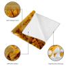 Men’s and Women’s Sweat Towel, 2-Piece Set, Microfiber Travel Towel, Quick-Drying, Super Absorbent, Cooling Towel, Golden Wheat view 3