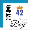 Stuff4 42nd Birthday Card for Men view 1