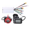 TANGZHIMI E-Bike Controller 2.4V 250W Electric Scooter Brake Controller Kit with Monitor, Accelerator and Brushed Motor Controller view 1