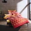 Erwin Müller Mako-Satin Bed Linen, Coral-Yellow, 1 x 135 x 220 cm + 1 x 40 x 80 cm view 3