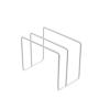 jinyi2016SHOP Kitchen Rack, Multi-Tier Space-Saving Organizer with Pot Lid Holder, White view 1