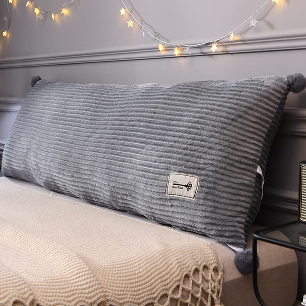 YUR Non-Slip Headboard Pillow for Bed, Sofa, or Couch