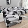 uyeoco L-Shaped Sofa Cover, Stretch Slipcover with Pillowcase, 90–140 cm view 1
