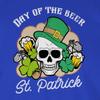 Women's Long-Sleeve Shirt, Patrick's Day of the Beer! St. Patrick's, XL, Blue view 2
