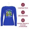 Women's Long-Sleeve Shirt, Patrick's Day of the Beer! St. Patrick's, XL, Blue view 4