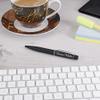 polar-effekt Black Metal Ballpoint Pen with Engraving, Twist-Action, Rubberized Surface view 2