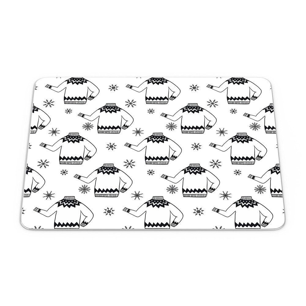 Bonamaison Rectangular Pop Art Digital-Printed Mouse Pad, Non-Slip Base, for Office and Home, 22 x 18 cm