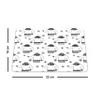 Bonamaison Rectangular Pop Art Digital-Printed Mouse Pad, Non-Slip Base, for Office and Home, 22 x 18 cm view 4