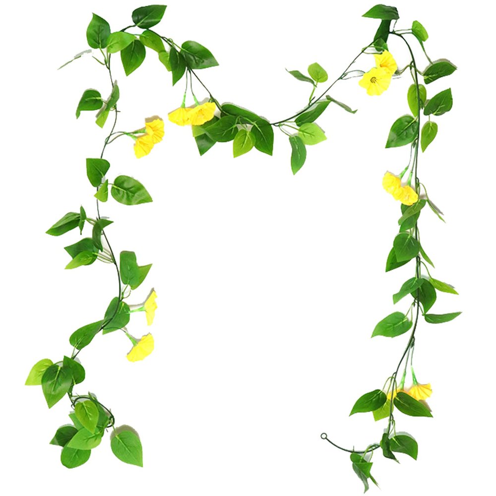 QIAOH Artificial Ivy Garland, Green Hanging Plant for Wedding and Home Decor