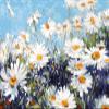 5D Full Drill Diamond Painting Kit, White Flower, DIY Crystal Art, 30 x 40 cm/12 x 16 in view 1