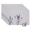 Lavender Blossom Placemats, Set of 6, 45 x 30 cm view 1