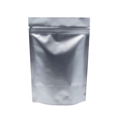 WACCOMT Mylar Aluminum Foil Zipper Bags, 50-Pack, 14 x 20 cm